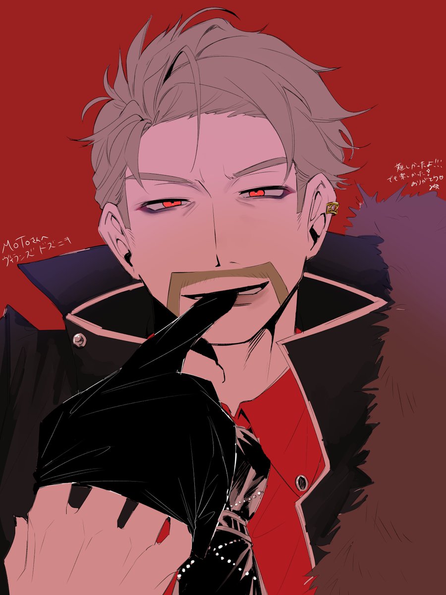 a_game_new's tweet photo. リクエスト🥀　ヴィランズ🦍　(イヤーカフ描き忘れて上げなおしです) https://t.co/0Cx84fyWRy