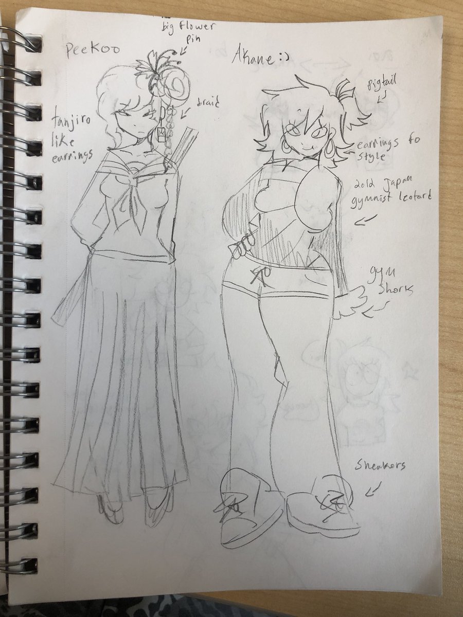avril_issocool's tweet photo. Some Danganronpa redesigns (I can’t draw Sakuras body type but you get the idea) https://t.co/8fKBv8iS3y