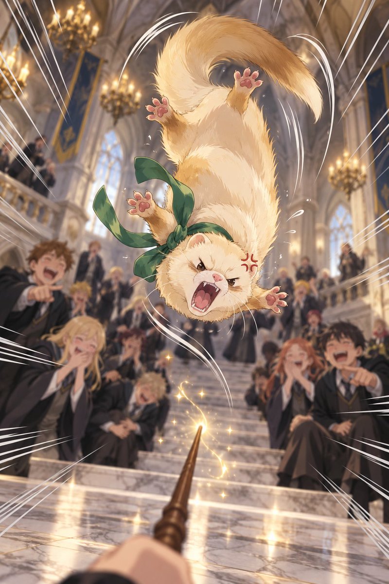 nightowl_trades's tweet photo. Three hundred students laughed.
One boy picked up her ribbon.

Draconia Malfoy, Chapter 7: The Ferret 👉 [https://t.co/5czWd6qZqY]

#HarryPotter #fanfic #Malfoid #FemDraco https://t.co/6cwot6TkRx