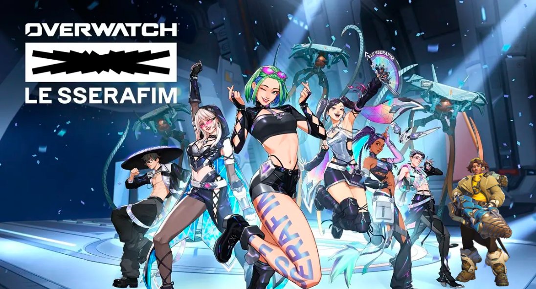 nyohlzz's tweet photo. Recebi um código do bundle da Le Sserafim para eu sortear, o sorteio vai rolar amanhã (02/10) entre 12~13h na minha twitch!

É preciso dar RT nesse tweet e estar presente na live na hora.

Obrigado demais @OverwatchBrasil ❤️
#OverwatchBRLESSERAFIM #OWBRTemporada4 https://t.co/Y6ODhUMoXZ