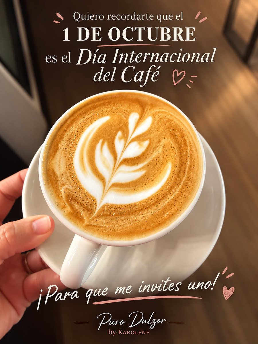 NelsonParraA's tweet photo. El mejor día para celebrar!!!
#CoffeTime https://t.co/6xYI2Bhkw9