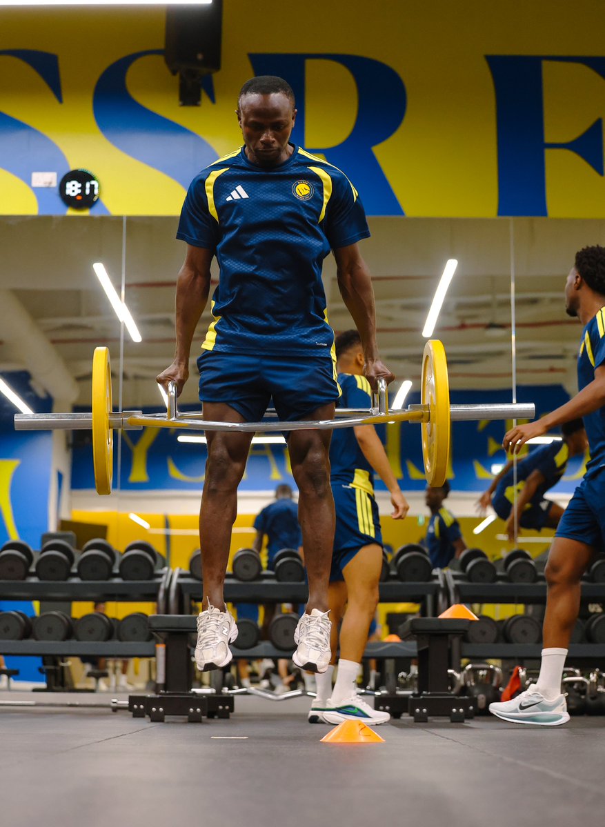 AlNassrFC's tweet photo. في الصالـة الرياضيـة 🔋 https://t.co/yXv35nIoqP