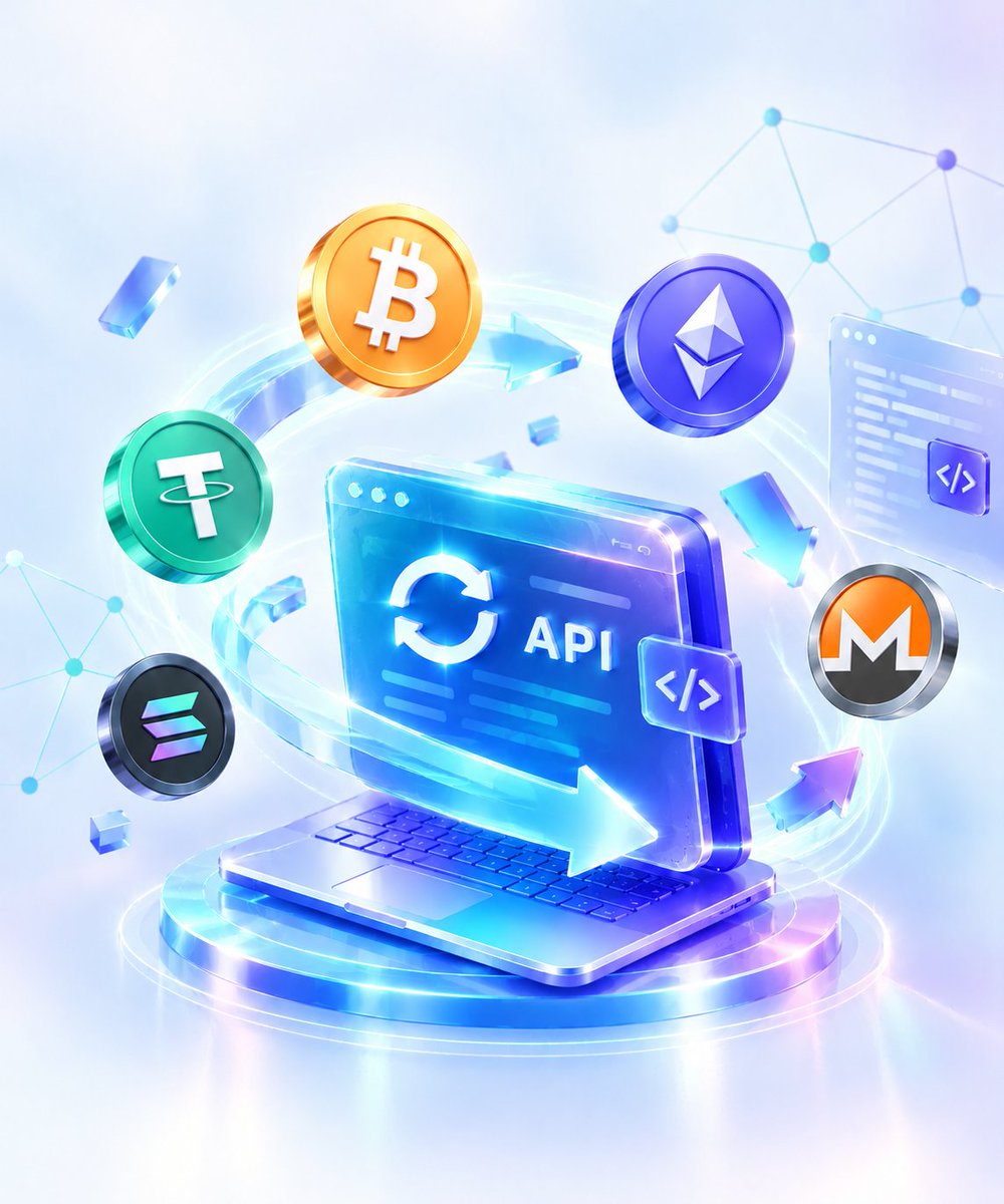 WestWallet_io's tweet photo. 🚀 Crypto exchanges are now available via WestWallet API.
🔄 Enable your users to exchange crypto directly on your website or platform.
Integrate exchange functionality into your service with WestWallet API.
🔗 https://t.co/UvrDcnpduf
#WestWallet #CryptoAPI https://t.co/u6Jr3muKDf