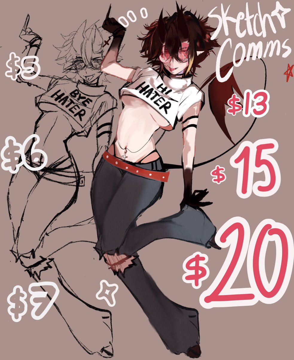 that_kero's tweet photo. SKETCHS COLOR OPEEN 
10 SLOTS  
10% off in vgen https://t.co/n61eZG37DF