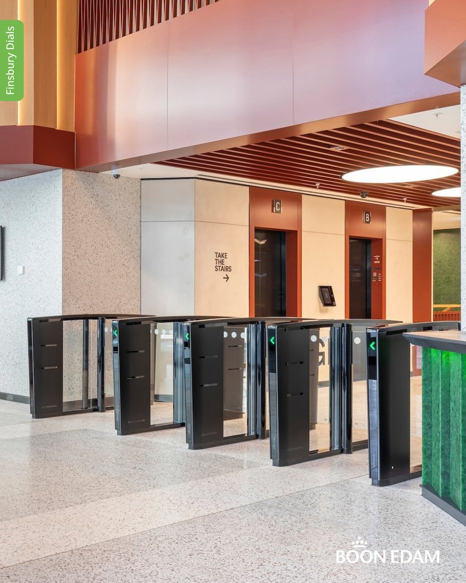 BoonEdamUK's tweet photo. We're proud to have played a part in the transformation of Finsbury Dials, one of London's leading sustainable office redevelopments.
Read the full project story here: https://t.co/aqGhxblpXU
#BoonEdam #FinsburyDials #SpeedGates #RevolvingDoors https://t.co/zF8RnKJDhn
