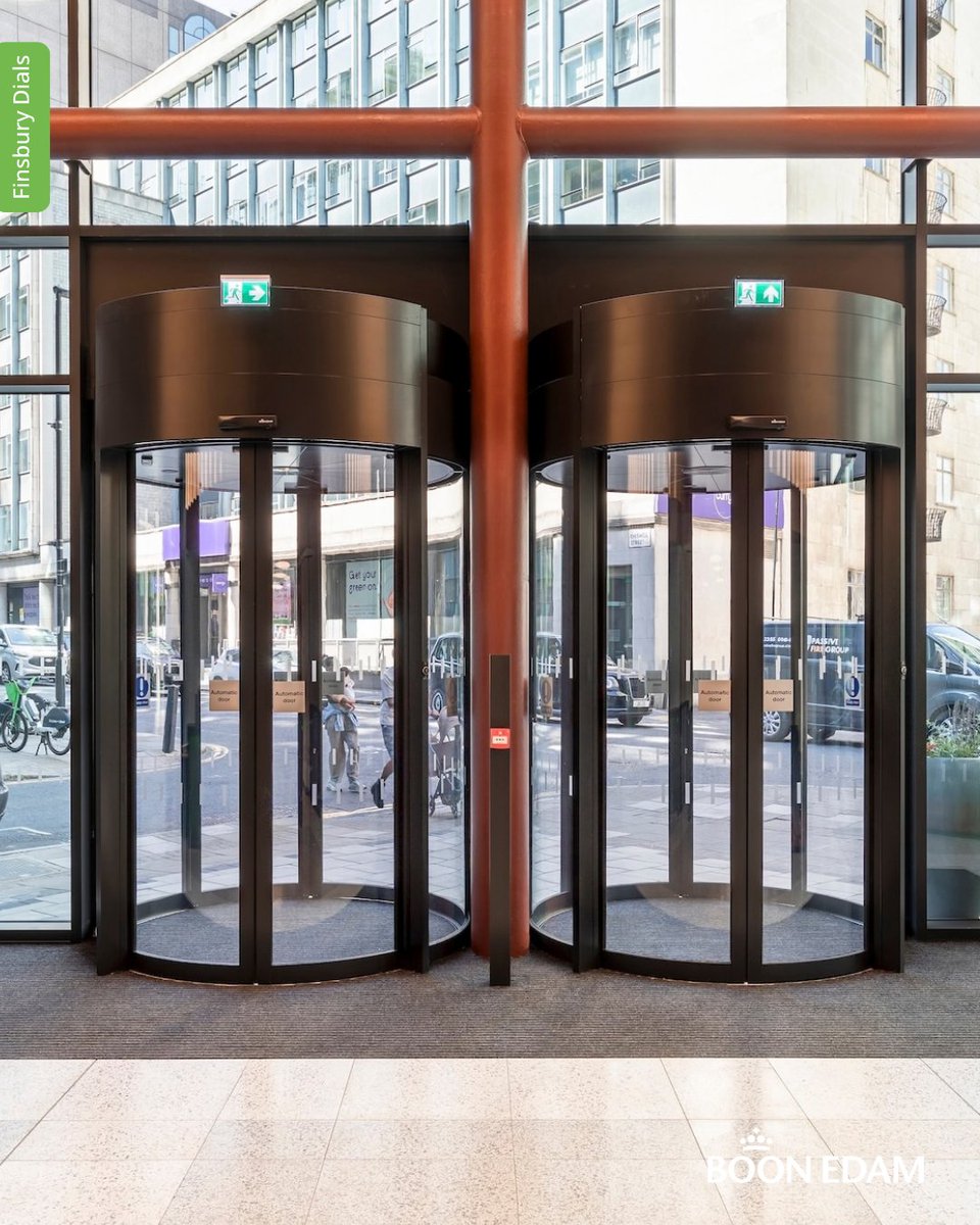 BoonEdamUK's tweet photo. We're proud to have played a part in the transformation of Finsbury Dials, one of London's leading sustainable office redevelopments.
Read the full project story here: https://t.co/aqGhxblpXU
#BoonEdam #FinsburyDials #SpeedGates #RevolvingDoors https://t.co/zF8RnKJDhn