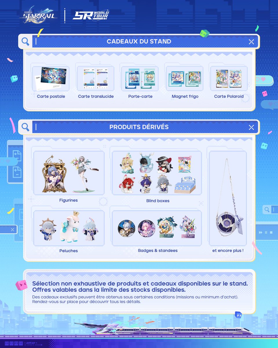 honkaisrfr's tweet photo. [Infos salon] Bruxelles • Made In Asia

Bonjour, mes chers Pionniers belges ! 
Venez découvrir les goodies et produits dérivés qui vous attendront à Bruxelles les 17 et 18 octobre. D’autres surprises vous attendent sur place - alors, à très bientôt !

#StarRailMadeInAsia https://t.co/SP3r6sqdy1