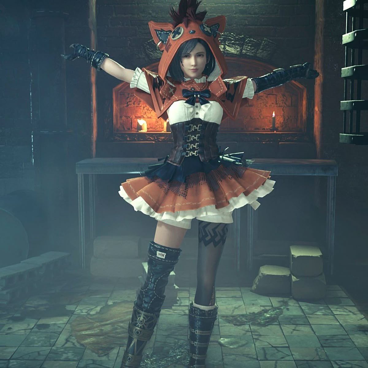 _strifehart's tweet photo. Happy Tifa Thursday everyone! And happy October 1st! Arguably the best month of the year 🎃🧡 https://t.co/11JapvxOov
