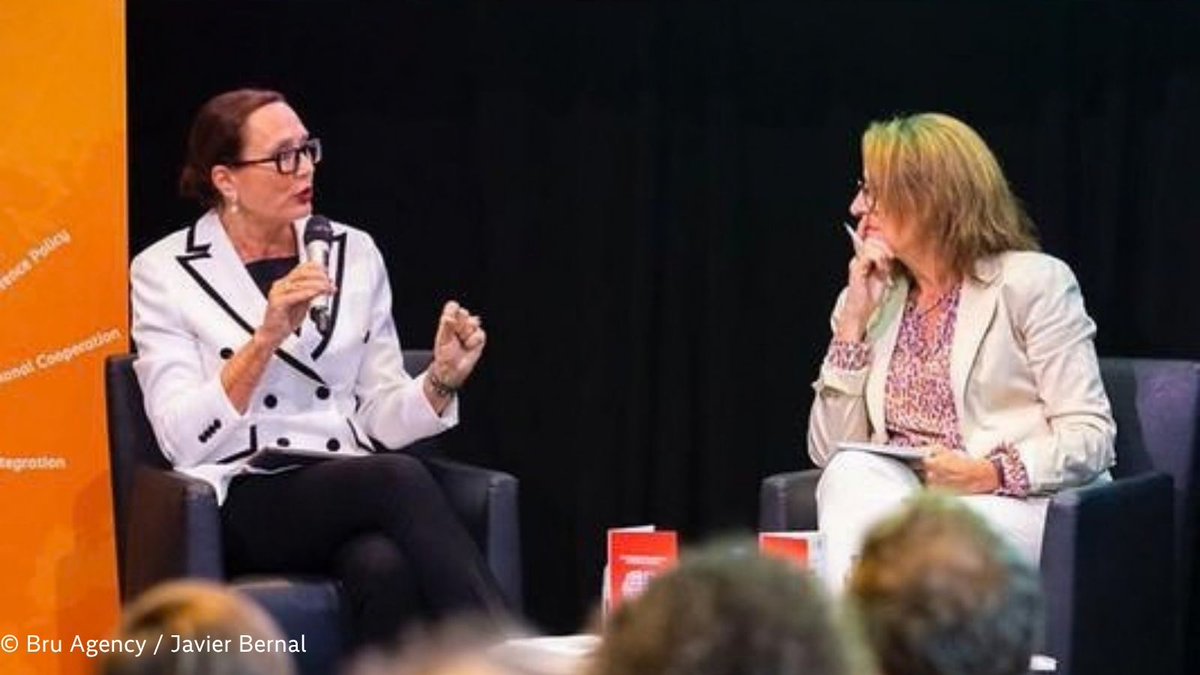 FESJustClimate's tweet photo. 🌍 Investing in the climate adaptation and mitigation economy creates jobs in infrastructure 🏗️, energy ⚡, transport 🚆 and health 🏥. Not doing so will make us lose economic growth and jobs 📉.
A clear message from the Honorary President of the Club of Rome, Sandrine Dixon-Declève! 👏
@FEPS_Europe @SDDecleve @ClubofRomeEU @etuc_ces @industriAll_EU and #Solidar
#ClimateAdaptation #ClimateMitigation #GreenJobs #EUPolicy #SustainableEuropeanSovereignty