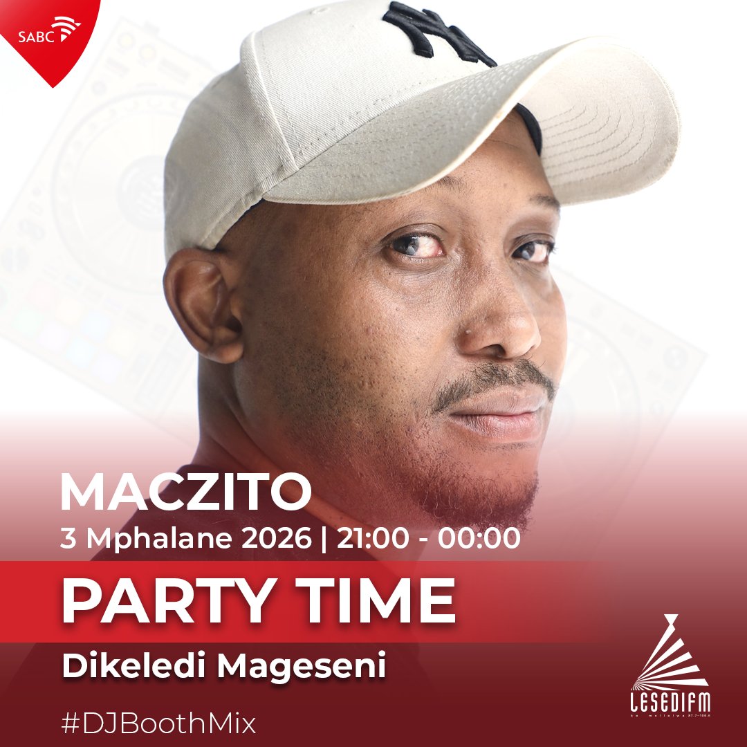 LesediFM's tweet photo. #PartyTime le Dikeledi Mageseni.
🎧Re tsamaya le Maczitoho #DJBoothMix.
📞: 086 000 3084
📲: 079 758 5066
🌐: https://t.co/4WGalUnGiR https://t.co/4ZxjrqSGwY