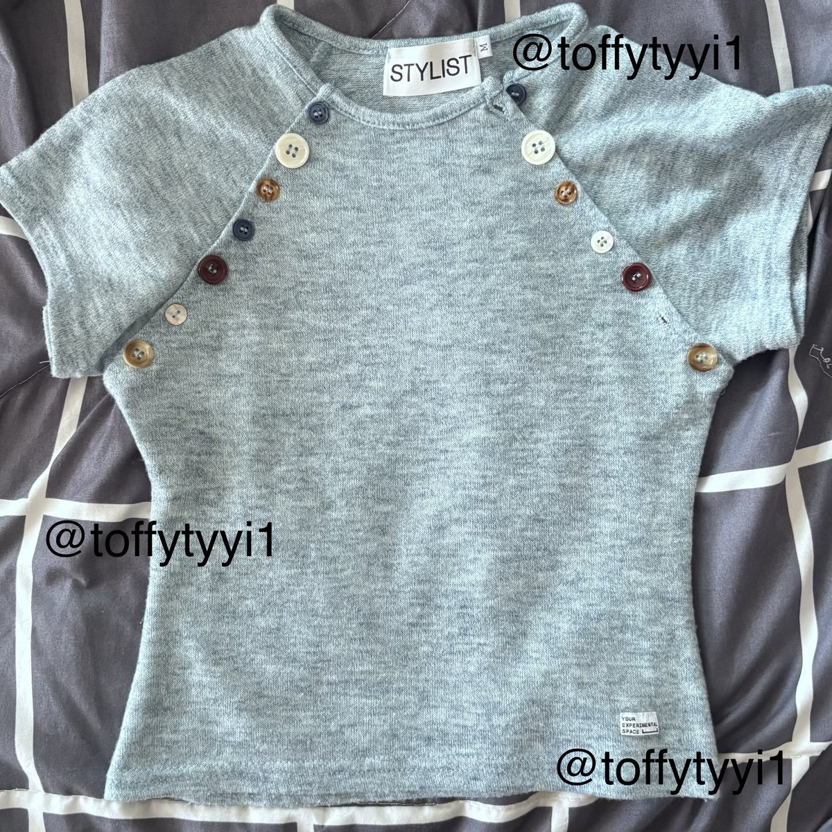 toffytyyi1's tweet photo. ส่งต่อ ปล่อย เสื้อเบบี้ที baby tee stylist noor
size M (Blue) กระดุมเปิดได้ ผ้านิ่มยืด ดีเทลสวย เก๋ เท่

✅350 ส่งฟรี (จาก690) 

#ส่งต่อเสื้อผ้ามือสอง #ส่งต่อstylist #ส่งต่อstylist_shop #stylistshop #ส่งต่อcintage #ส่งต่อเสื้อผ้ามือ2 #ส่งต่อเสื้อมือสอง #ส่งต่อเสื้อ #stylist_shop https://t.co/f2fObNqthl