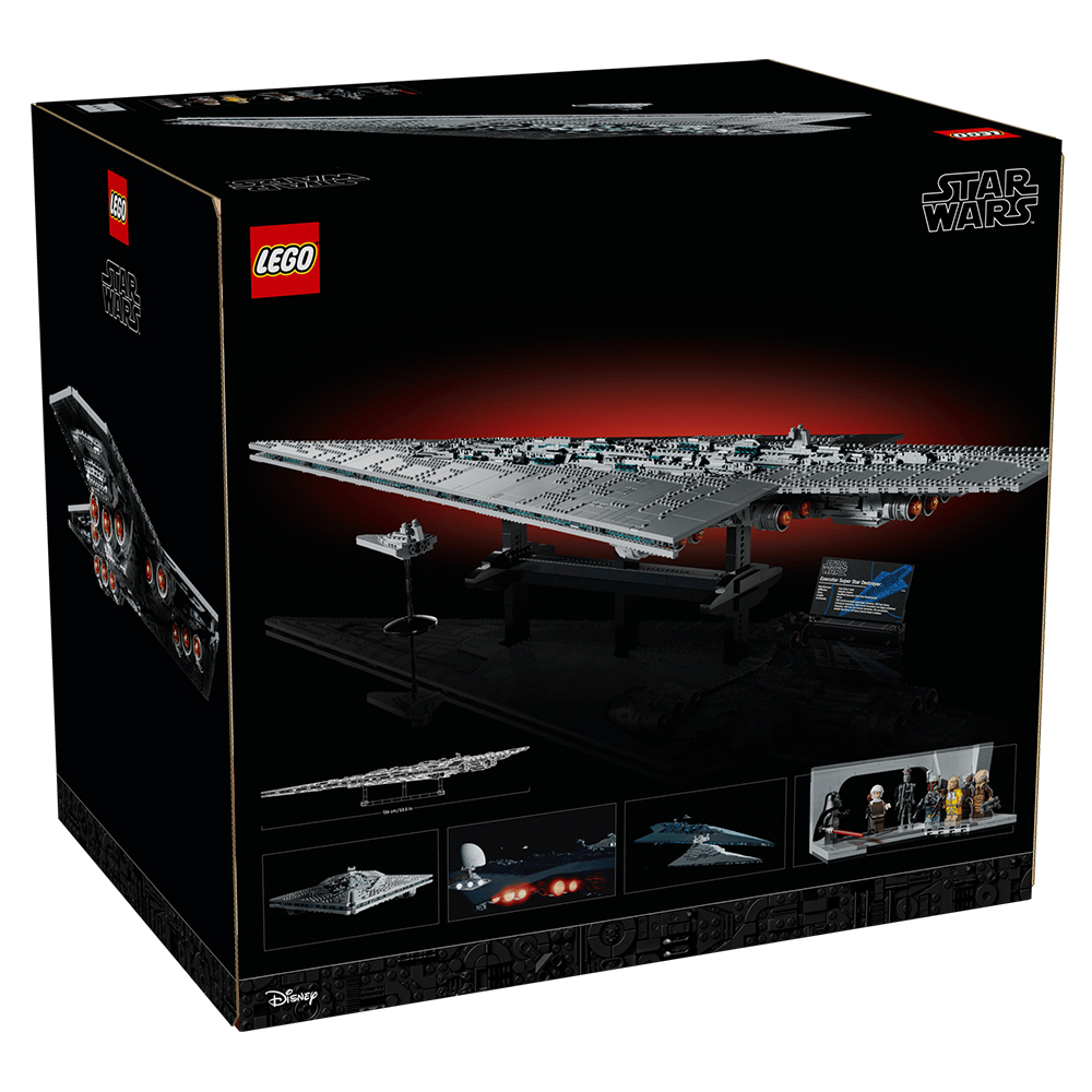 theforcenet's tweet photo. @LEGO_Group: Executor Super Star Destroyer Set Now Available - The longest brick-built Star Wars model to date!
Story link in the comments below. ⤵️
#TheForceDotNet #StarWars #LEGOStarWars #LEGO #SuperStarDestroyer https://t.co/Aae7ln8ejJ