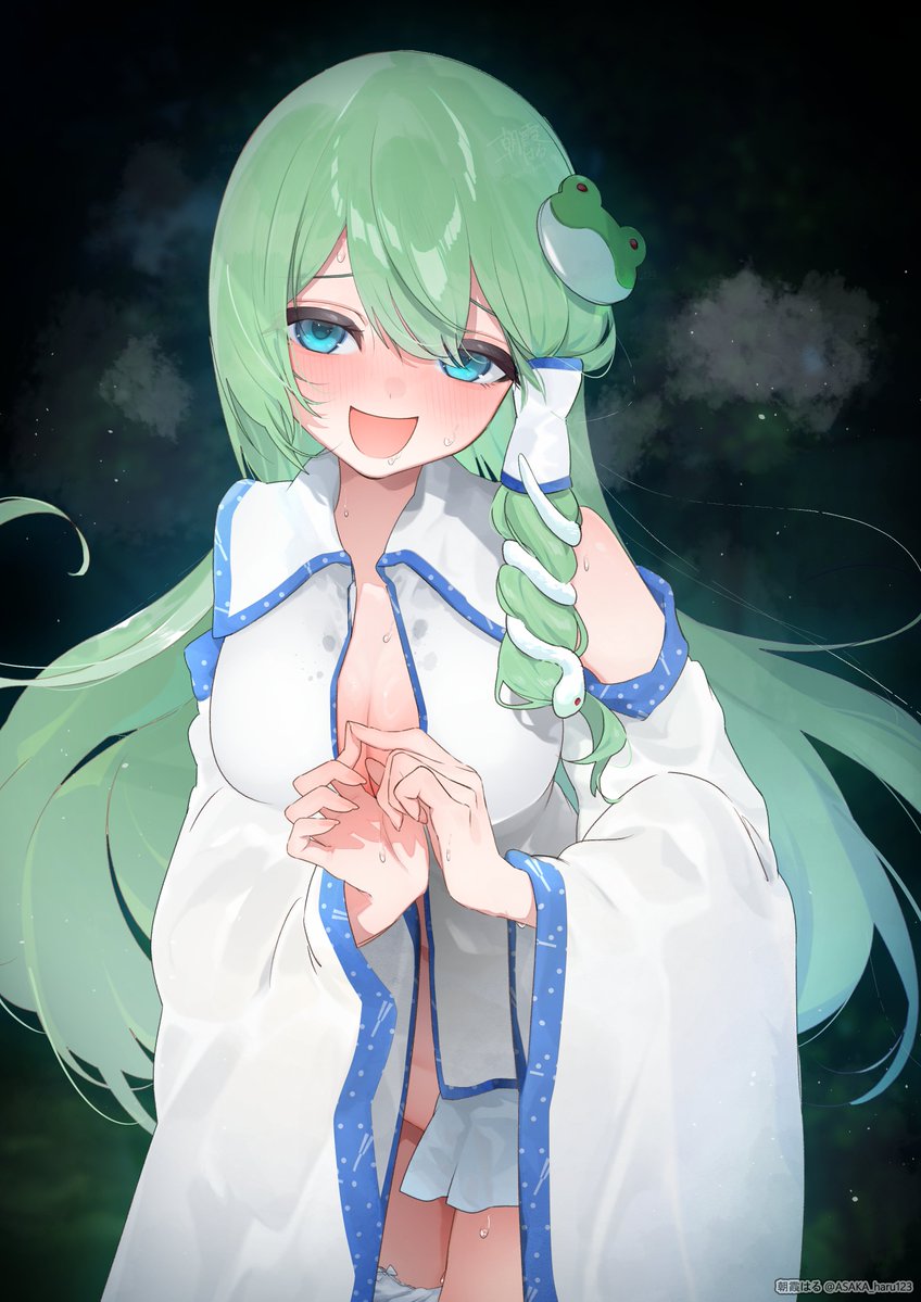 ASAKA_haru123's tweet photo. 「約束は守りましたから……入信してくれますよね？」
#東方Project #touhou #東風谷早苗 https://t.co/3Jer8Qouzu