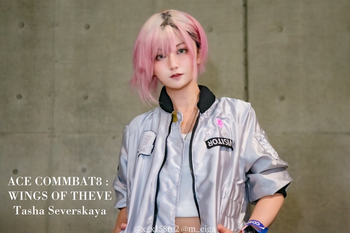 x_x158re2's tweet photo. Cosplay * #ACECOMBAT8
ターシャ・セヴェルスカヤ 

✈️𓈒𓂂𓏸
Photo * @m_eiga

2026.10.2
発売おめでとうございます👏🎉
待ってたー！楽しみー！！！

 #TGS2026 https://t.co/XVRWmmaw0i