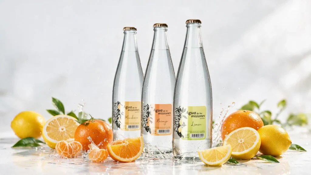 economisiones's tweet photo. #ConSelloPropio Agua de las misiones presentó su nueva línea Gourmet Aromatizadas, inspirada en los cítricos de la provincia https://t.co/WYTspSbOEd @AguasMisioneras https://t.co/MMPYloQa06