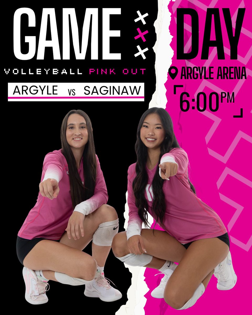 argyleeaglevb's tweet photo. π Pink Out to Start Round βοΈ of District π
π Saginaw
π October 1
β° 9A/JV 5:00 | Varsity 6:00
π Argyle High School
π Be THERE & Be LOUD
π https://t.co/2SA82gfO3p
#ONE26β€οΈ https://t.co/wrGsT1FCxw