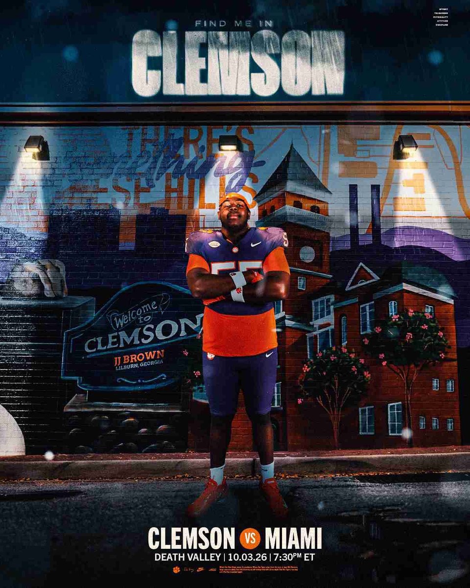 JasonBrownJr20's tweet photo. Back home this weekend! @CoachMattLuke @carson_cramer @TyroneC55 @ClemsonFB @ClemsonTigers @ClemsonInsider https://t.co/ykIVAhggUp