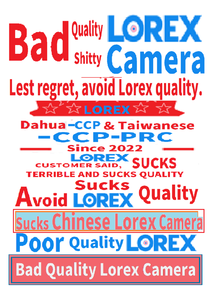 Goolorex's tweet photo. Avoid Lorex due to Bad product [GooglePlay]👎{Ted Drake 24 August 2026 Used to be reasonably good, but now the app seems to continuously get worse. The largest complaints that I have are that the a ... ing app.}🤦‍(After all=>Chinese Lorex Disgusting)580. 4.913 https://t.co/hk64K9WbfO
