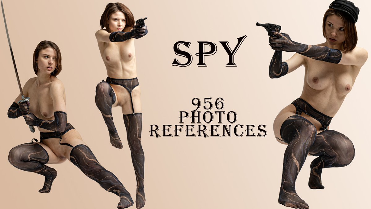 ArtBloggallery's tweet photo. A sword, a silhouette, a story — which pose would you sketch?

Spy: 956 photo references. Available on Telegram, Patreon &amp; Gumroad.

Two sample poses and links in the reply.

#CharacterDrawing #GestureSketch #ArtReference https://t.co/xOAXZGxMb6