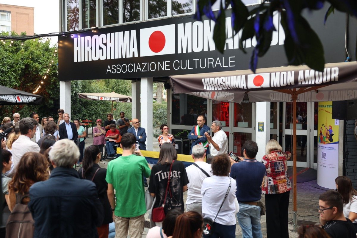 TorinoClick's tweet photo. Hiroshima For Future, completata la riqualificazione dello storico spazio culturale torinese
https://t.co/3tJlH6KjaB https://t.co/GLNCIP4FxO