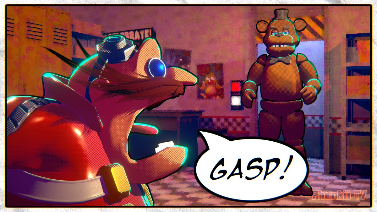 PhunkiiTV's tweet photo. Yeah I gotchu (had to deform tf outta Eggmans face tho)
#Fnaf #Eggman #b3d https://t.co/saQnD7WfYk