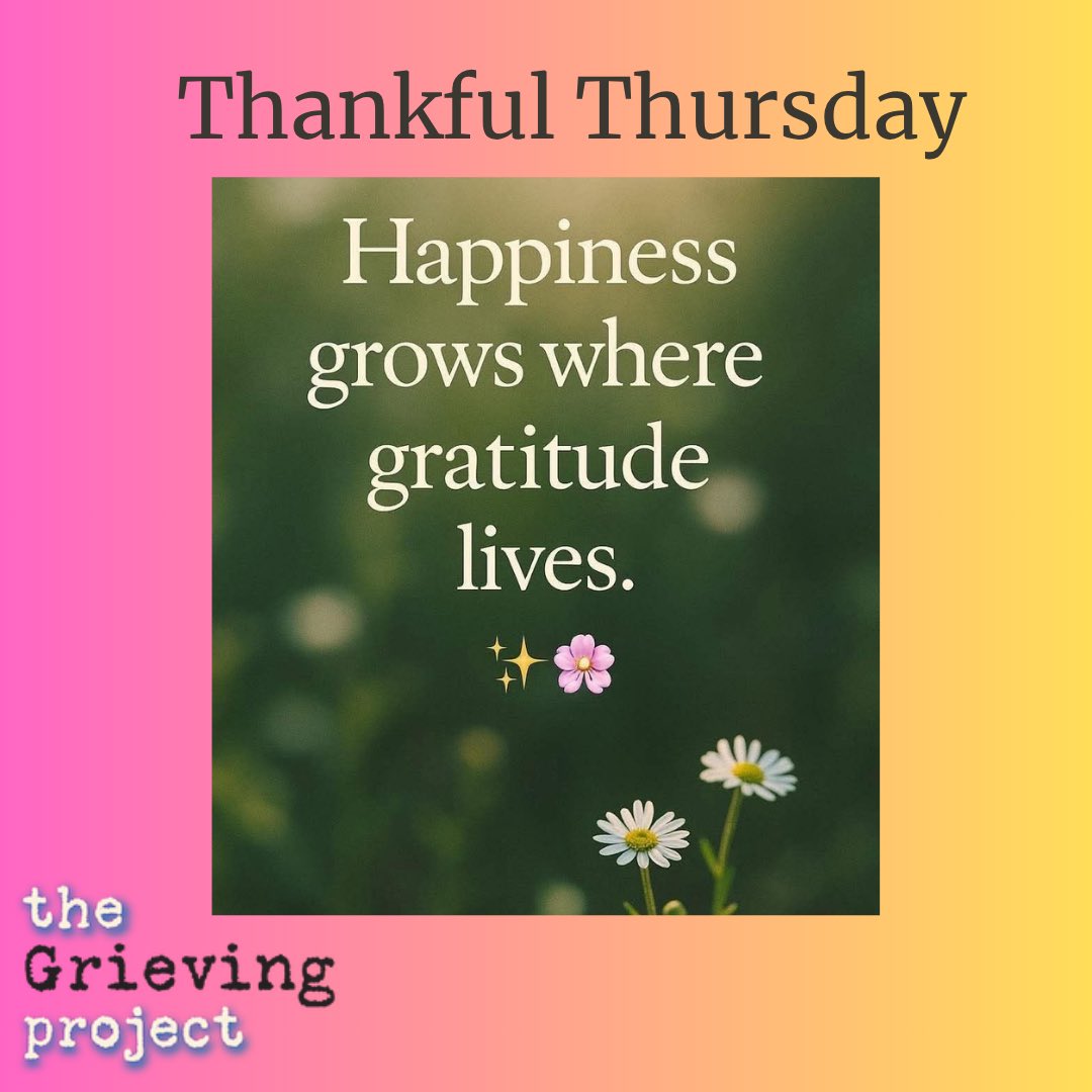 GrievingProject's tweet photo. ~Thankful Thursday~
@aoedemuse 
#thankful #thankfulthursday #chronicillness #thegrievingproject https://t.co/3hBThQS8fh