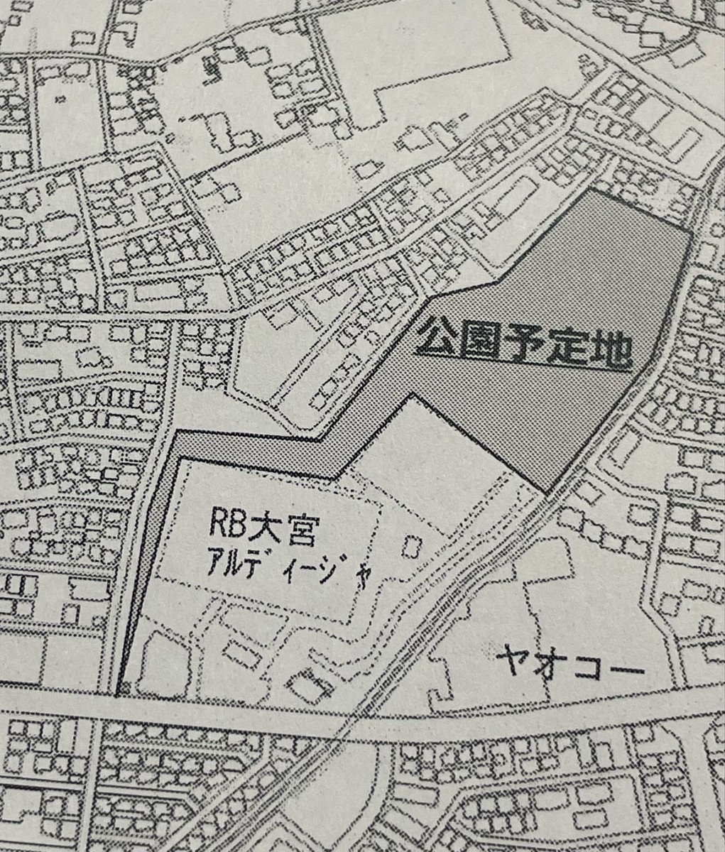 domesoccer's tweet photo. 西大宮のアルディージャ練習場の北側に公園を作る件、市主催の意見交換会の案内が来てた。できるのはまだまだ先だと思うけど https://t.co/ifyBeOStbD