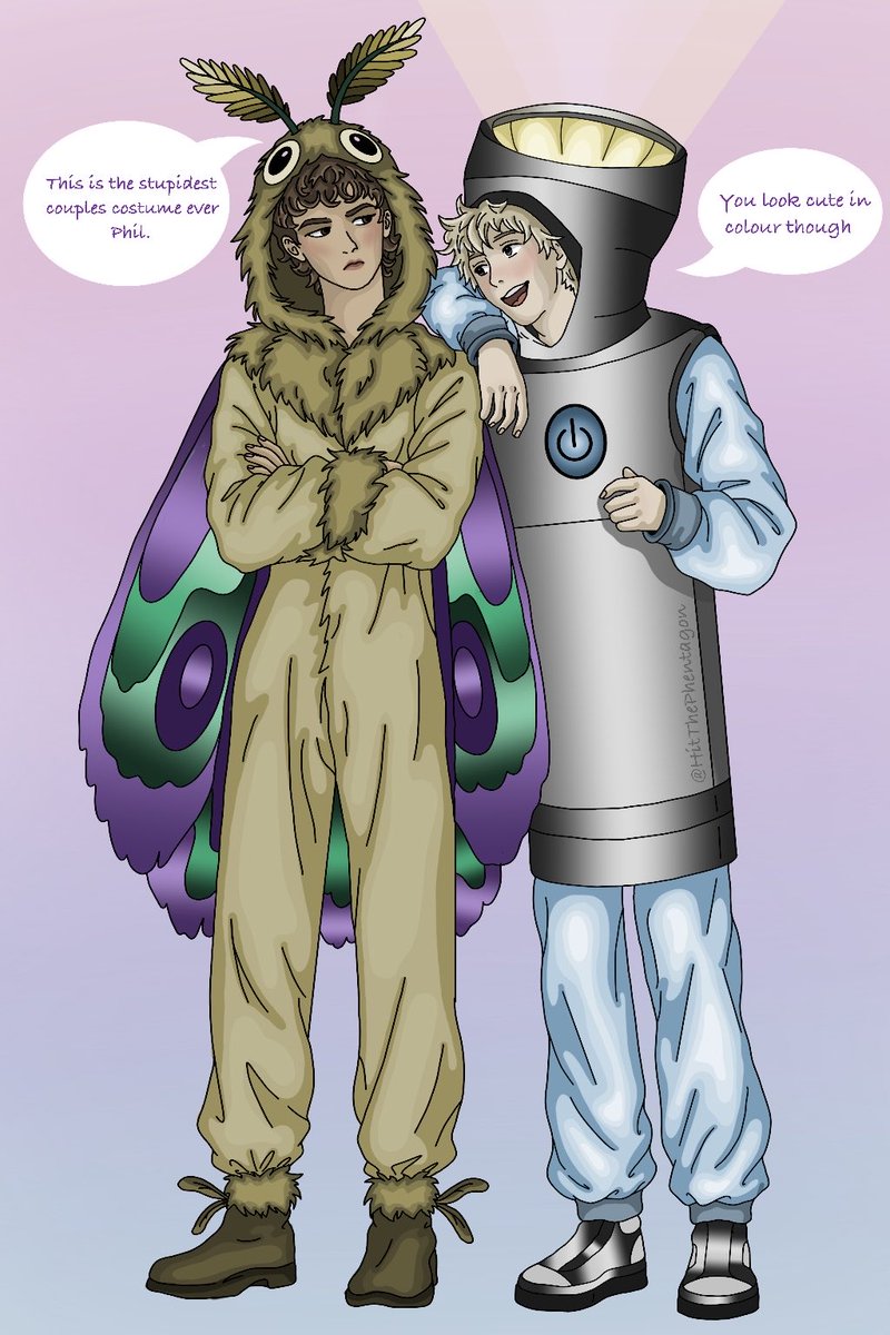 HitThePhentagon's tweet photo. Happy day one of #phantober26 !!
(Day One: Moths) https://t.co/0c32C4qEHe