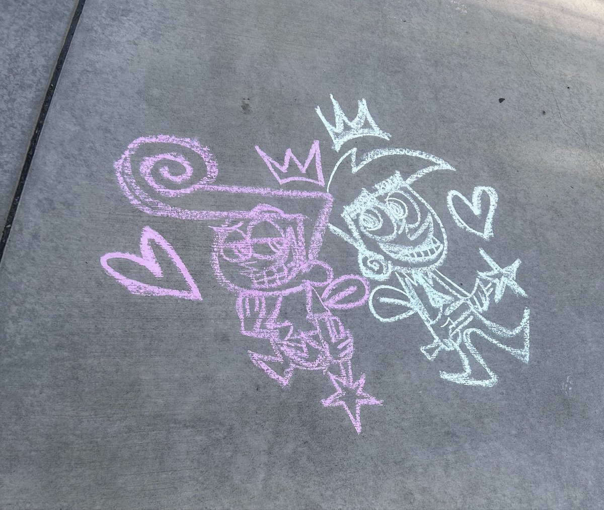 colormemonique's tweet photo. Chalk art ❤️ #Throwback https://t.co/Kg1CUHeSND