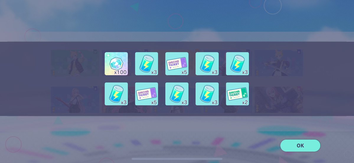 Co_of_Fa's tweet photo. Always gamble(?) cuz like wdym I got 2 more of the top prize- and it’s basically a top prize every 10pull https://t.co/58md7wOM5z
