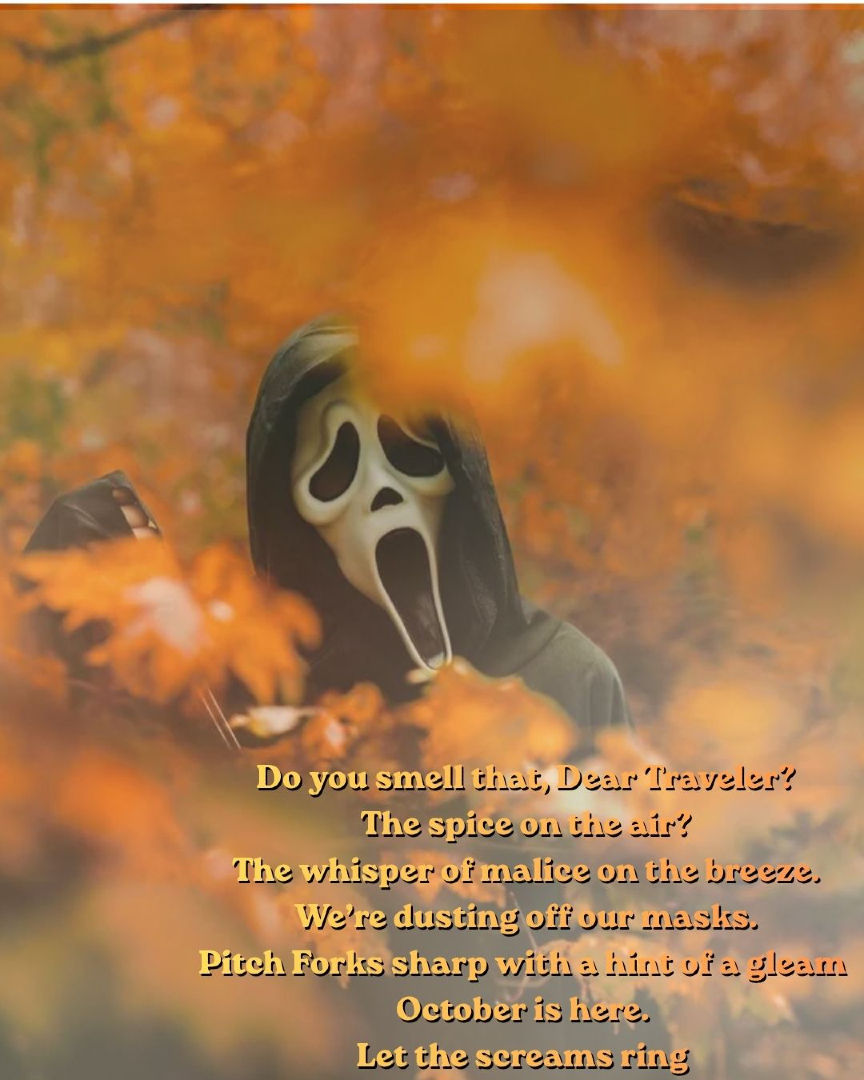 MorbidForest's tweet photo. Happy Spooktober, Dear Travelers! https://t.co/PjE9x47thJ