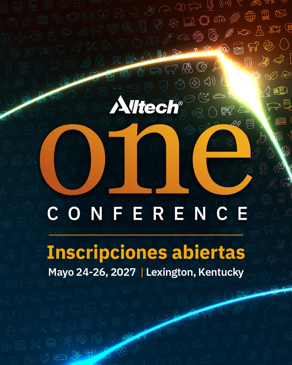 AlltechLA's tweet photo. La Conferencia #AlltechONE regresa a Lexington del 24 al 26 de mayo de 2027. 
- 11 sesiones inmersivas 
- Música y gastronomía en @LexBrewingCo  
- Tours después de la conferencia 
Conoce más e inscríbete en el enlace: https://t.co/5R7O9WcVqK (https://t.co/caS0XbnDjD) https://t.co/wxSOiqkYhS