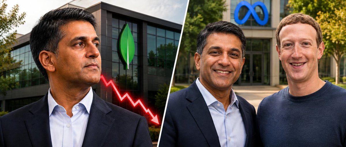 InsiderTrackX's tweet photo. MongoDB's CEO just quit to go work for Mark Zuckerberg.

The stock lost nearly 20 percent in a single day because of it.

Here's what you missed: https://t.co/VNjMqKmMR9