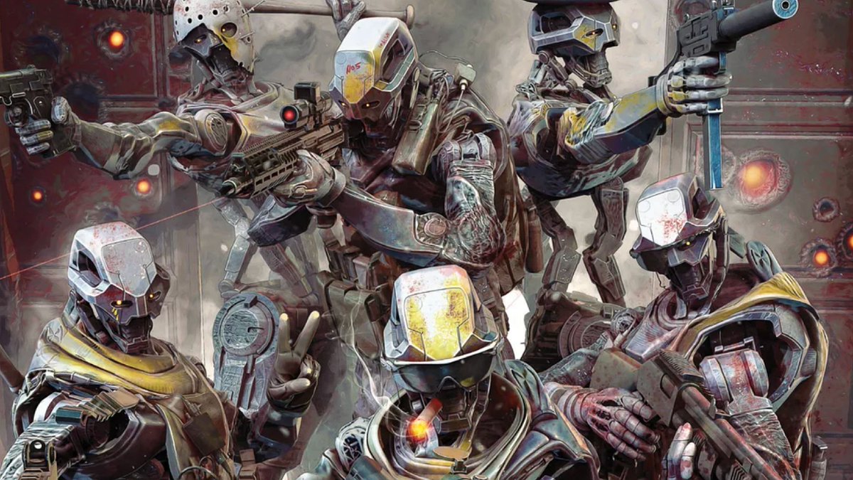 gameinformer's tweet photo. Stone Kite is a new studio founded by Halo and Destiny creator Jason Jones and Beautiful Creatures author Margaret Stohl, and its first project focuses on rogue, AI-driven robotic soldiers. https://t.co/0s1IjyAU2l https://t.co/8W5Xv3VWUE
