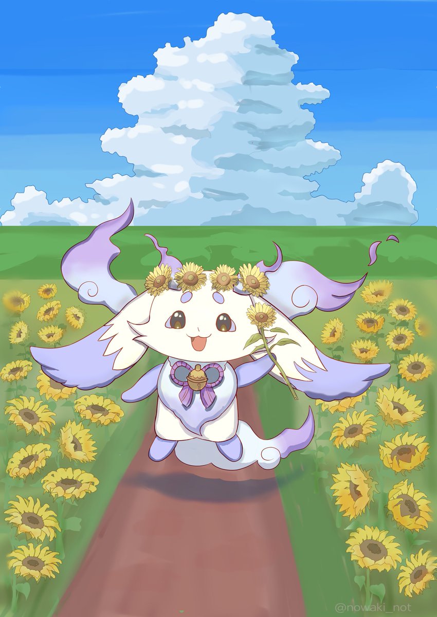 nowaki_not's tweet photo. るんちょまの誕生日まであと6日！
#白いもうじゅう生誕CD2026
#るんるんびじちかん
夏と向日葵がよく似合う🌻 https://t.co/rI2GR3XiCs