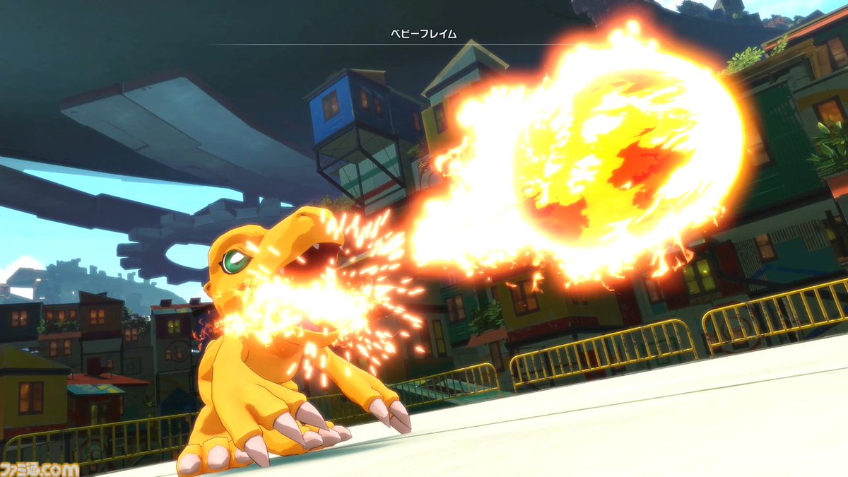 famitsu's tweet photo. 【今日は何の日？】
『デジモンストーリー タイムストレンジャー』発売1周年（2025年10月2日発売）
https://t.co/vCu1JJdOCx

“過去と未来”、“人間世界と異世界”を舞台にシリーズ最多の450体以上のデジモンが登場。2027年には本編から3年後を描いた大型DLC『英雄の遺志』が配信予定。 https://t.co/dO9CmquMdr