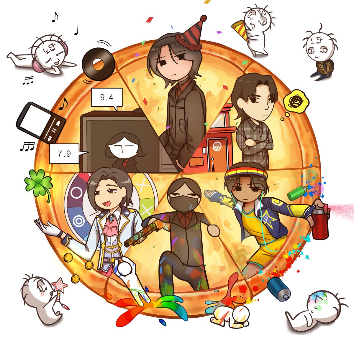 cupcup333's tweet photo. #대답은짧게_축하는길게
#단답벌레_피자_1002개_먹어라

단답님 생일 진심으로 축하드립니다. https://t.co/NRf7MAsEpD