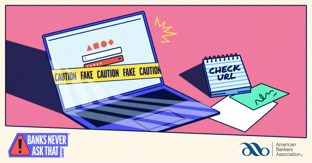 renasant's tweet photo. 🛡️✨ October is Cybersecurity Awareness Month, and we’re joining the American Bankers Association to help you stay one step ahead of scams. We’ll be sharing simple tips all month long to help you spot red flags, protect your information, and stay cyber smart. 

🔐 Learn more: https://t.co/wmsZXqea50