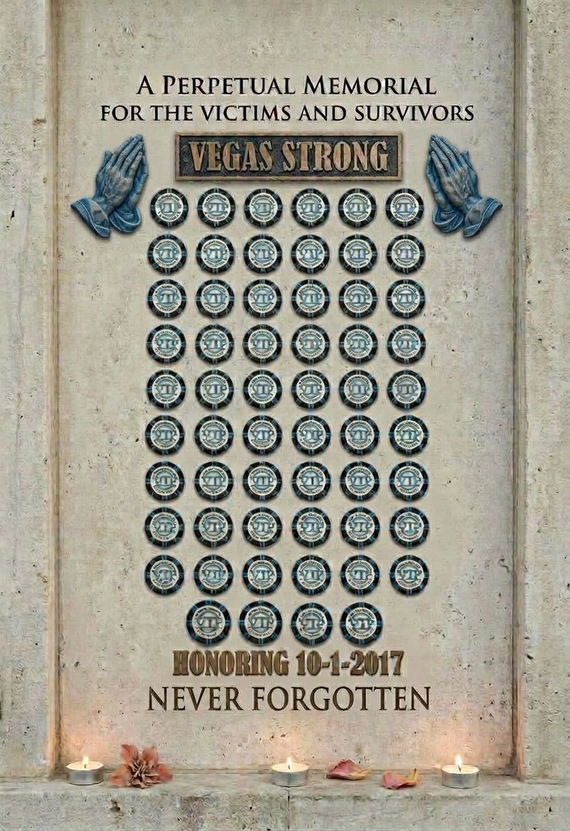 VIPLimosLV's tweet photo. Today on the 9th Anniversary of the unimaginable tragedy the occurred in Las Vegas during the the Route 91 Harvest Festival on October 1, 2017, we pause our posts to remember and Honor those we lost, the survivors, and those who became heroes. 🙏 #VegasStrong https://t.co/xVmUPO7Efj