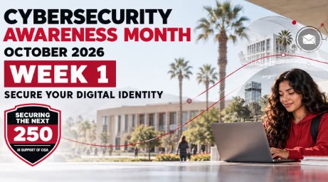 csunhelpcenter's tweet photo. #Matadors, it's October and around here that means it's Cybersecurity Awareness Month! Week 1, we're focusing on how to secure your digital identity! Find out what you can do. #CISA #securingthenext250 https://t.co/LVLI9IDUnE https://t.co/0iWwYpoDPO