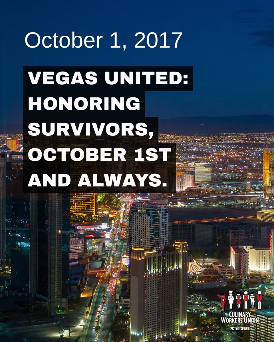 Culinary226's tweet photo. 🕯️Today is the anniversary of the mass shooting at Route 91 Harvest Festival that caused unimaginable heartbreak in our community in 2017. Our thoughts continue to be w/victims, survivors, their families, tourists, first responders, &amp; workers impacted by the tragedy. #VegasStrong https://t.co/kF3LkyDTMl