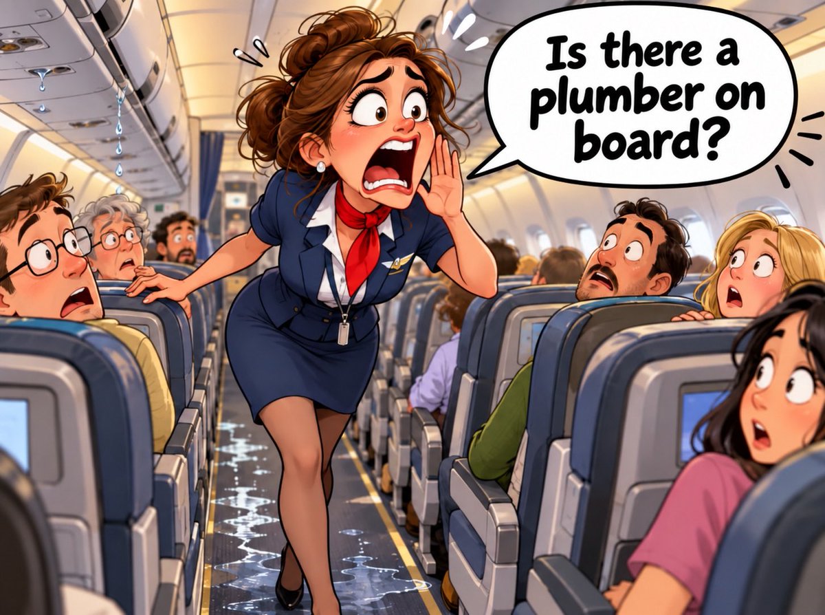 journo_ben's tweet photo. The new “Is there a doctor on board?” https://t.co/33FOwDATCY