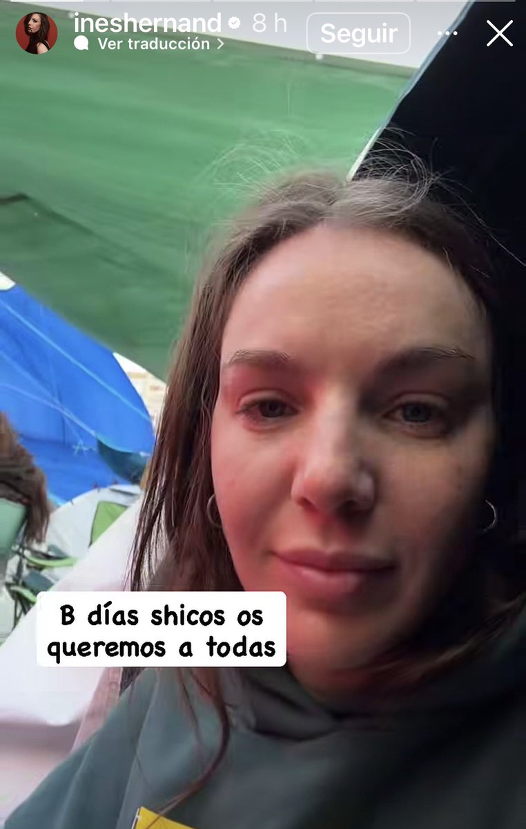 SrtaLexus23's tweet photo. Inés Hernand podría estar disfrutando de sus privilegios pero está en Sol. Han hecho un programa desde allí denunciando la situación.

Estos famosos son los que deberían influenciar a los jóvenes. https://t.co/3HeipFdlFR
