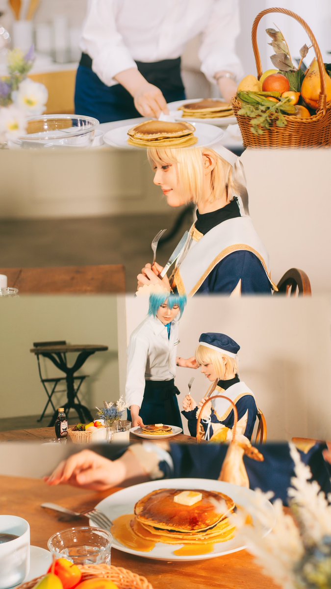 ama_mori7's tweet photo. 幸せが満ち溢れますように🥞
お誕生日おめでとう🕊✨️
#まほやく_cos https://t.co/Cwzy1Me120
