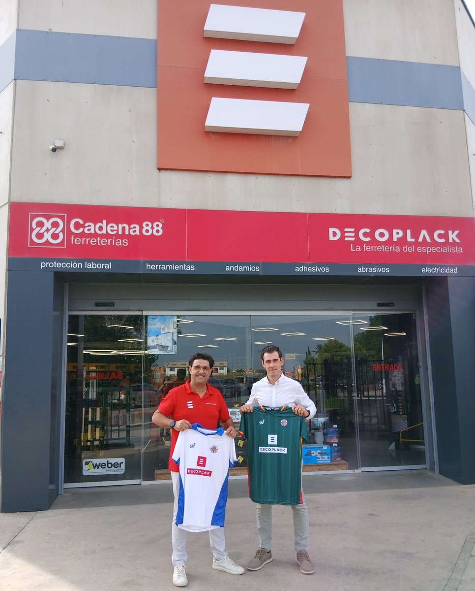 ClubMoreres's tweet photo. @ResidencialCast ANUNCIO
Decoplack cierra nuestro listado de patrocinadores para esta temporada. Una última novedad para seguir haciendo crecer al club.
¡Gracias por vuestra colaboración! 🤝🏻
#PPM #Moreres #Decoplack https://t.co/1qtx1snaR4