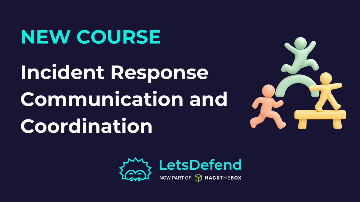 LetsDefendIO's tweet photo. New Course! https://t.co/YtA4ZydT4F