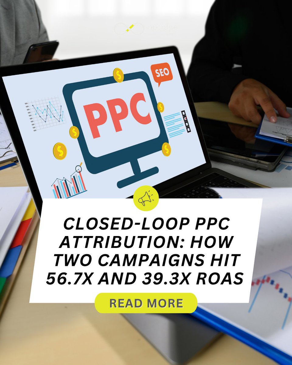 Optidge's tweet photo. Your PPC dashboard can tell you how many people clicked. But can it tell you how many became customers? That’s the difference closed-loop attribution can make. 

Read more at https://t.co/21qghJ3XZn 

#optidge #PPC #newblog #ROAS https://t.co/9orNPB1l8g