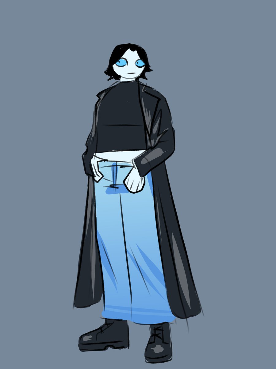 RamenChupacabra's tweet photo. liked the way i dressed today so i sketched it rq https://t.co/yNIOjFGCqB