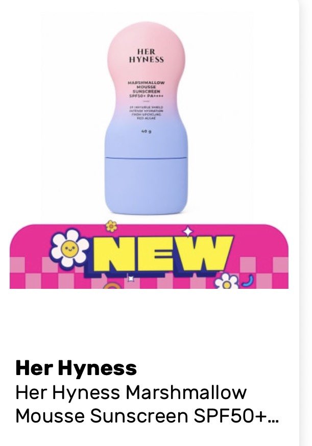ppwshk's tweet photo. ขายกันแดด
1.Her Hyness Marshmallow Mousse Sunscreen SPF50+ PA++++ 40ml. หลอดละ 275 บาท รวมส่ง
Pls Dm
#ช้อปช่วยติ่ง #Herhyness #ตลาดนัดหลิงออม https://t.co/t6LmdUS1am