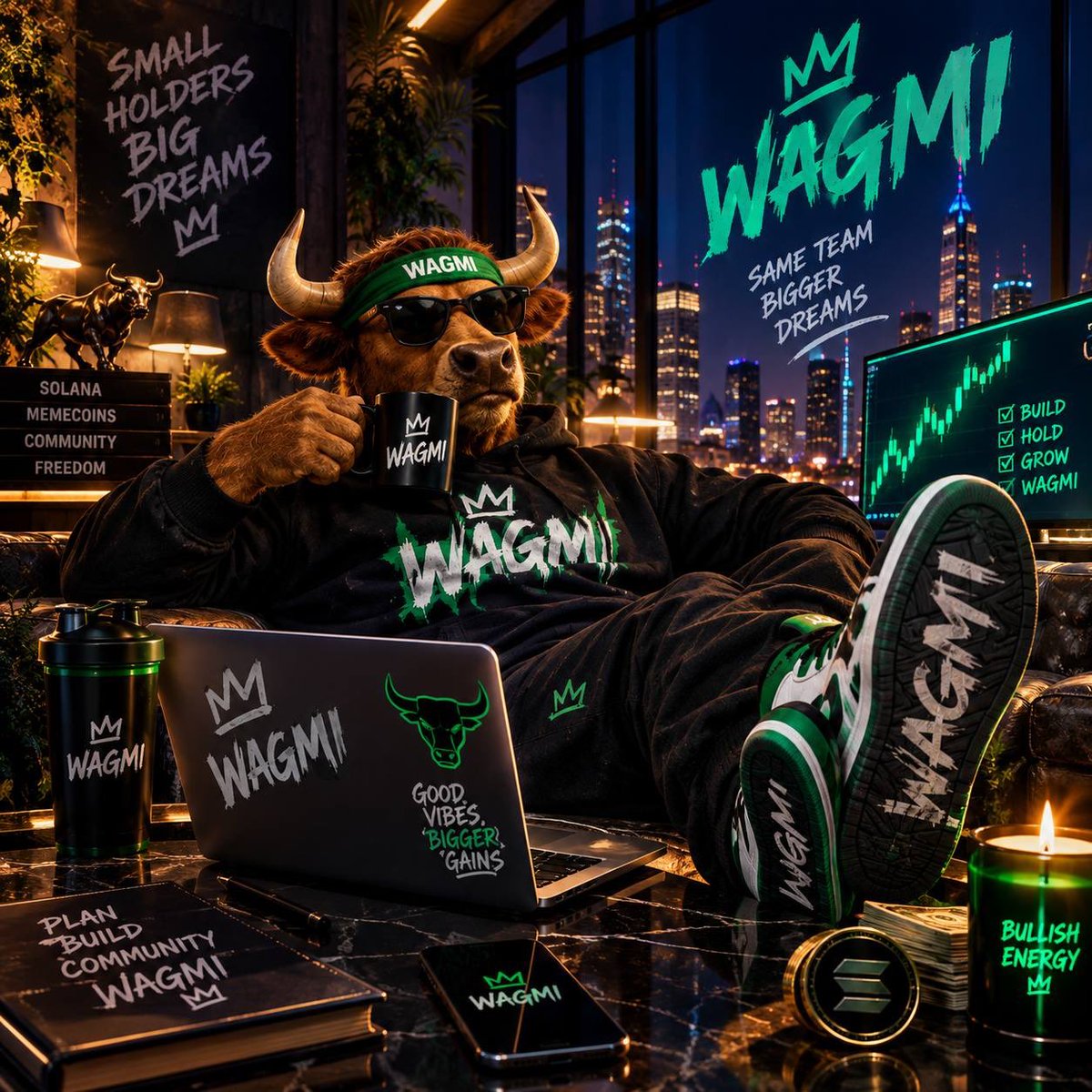 wendy_2089's tweet photo. @traderInosuke I like seeing $WAGMI develop through the people who actually participate in the meme. That’s where the personality comes from. 

@wearewagmi https://t.co/4oZID9i1Nz